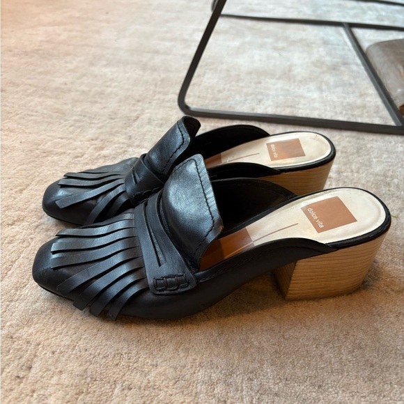 DOLCE VITA Katina Leather Mule Heels - Picture 3 of 9